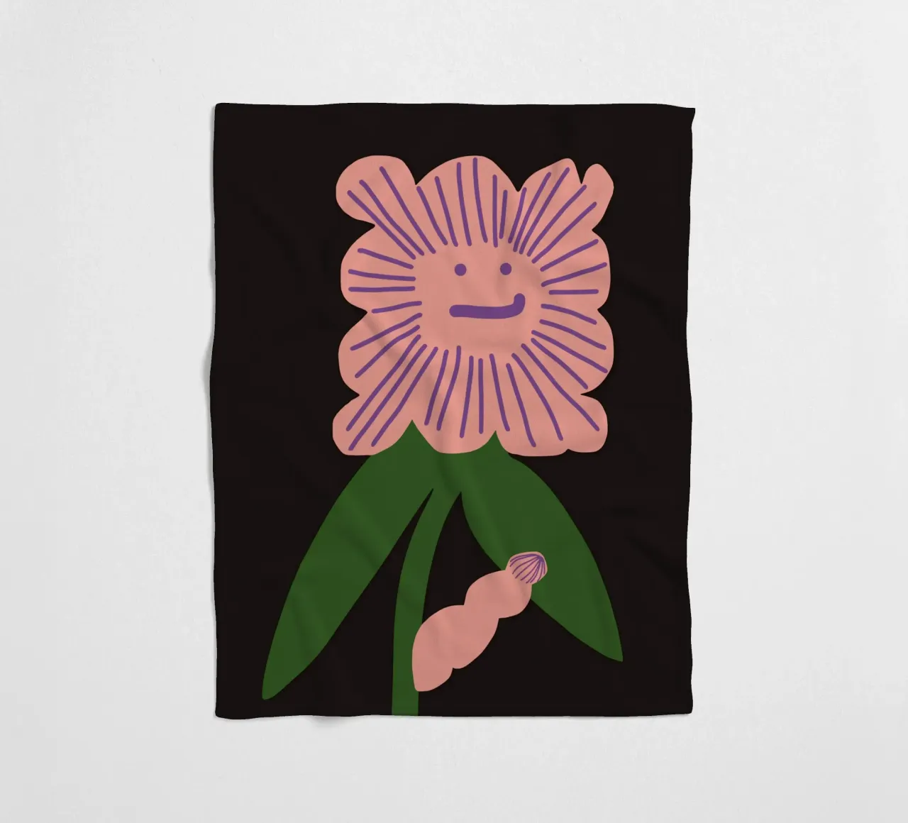 Difficile da gestire per chi è in fiore coperta in pile da Little Dean