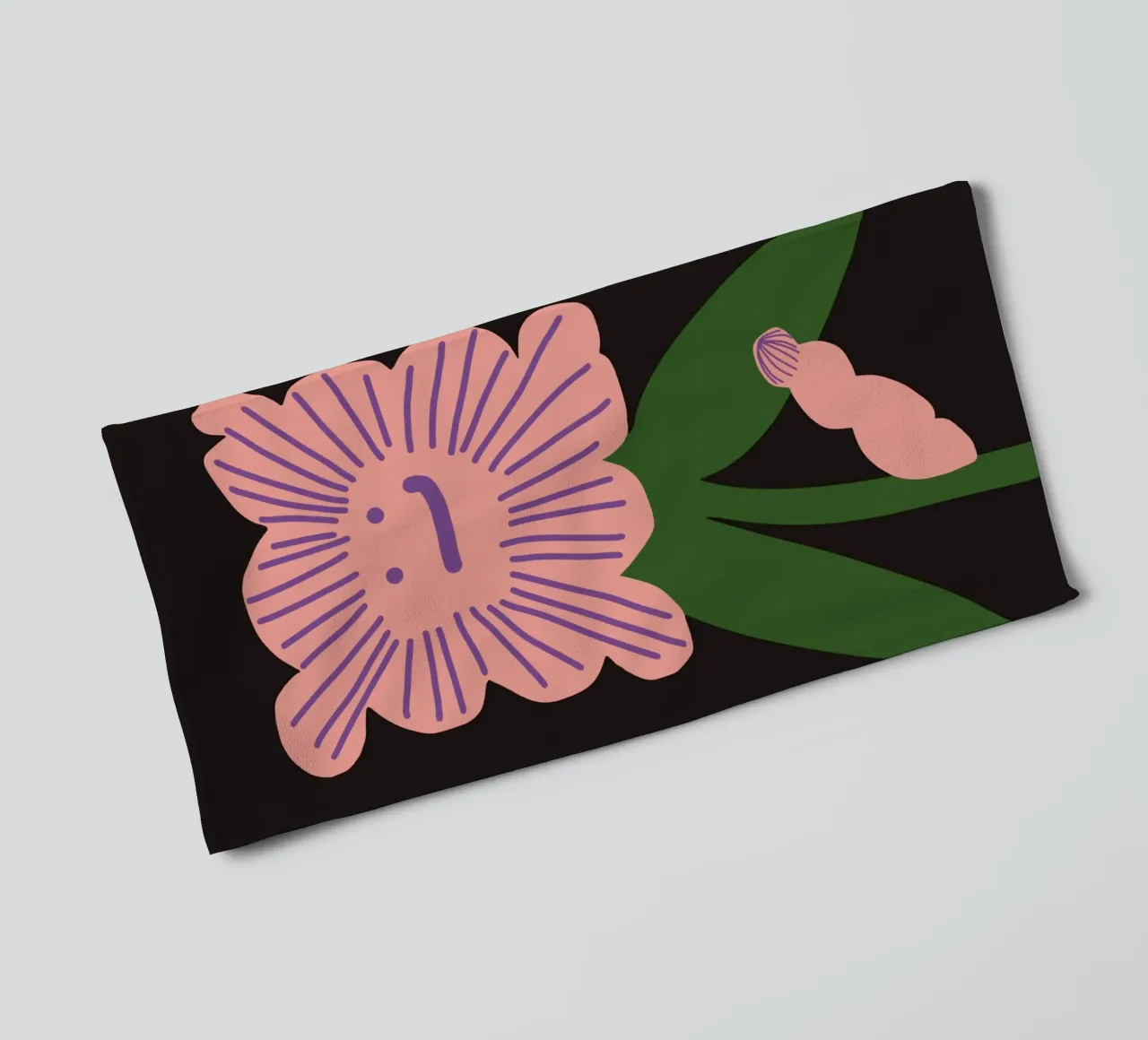 Difficile da gestire per chi è in fiore asciugamano da bagno da Little Dean