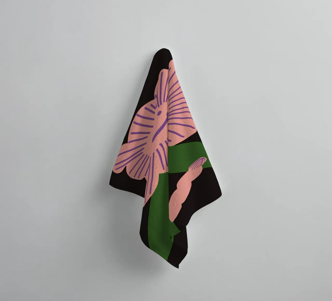 Difficile da gestire per chi è in fiore asciugamano da bagno da Little Dean