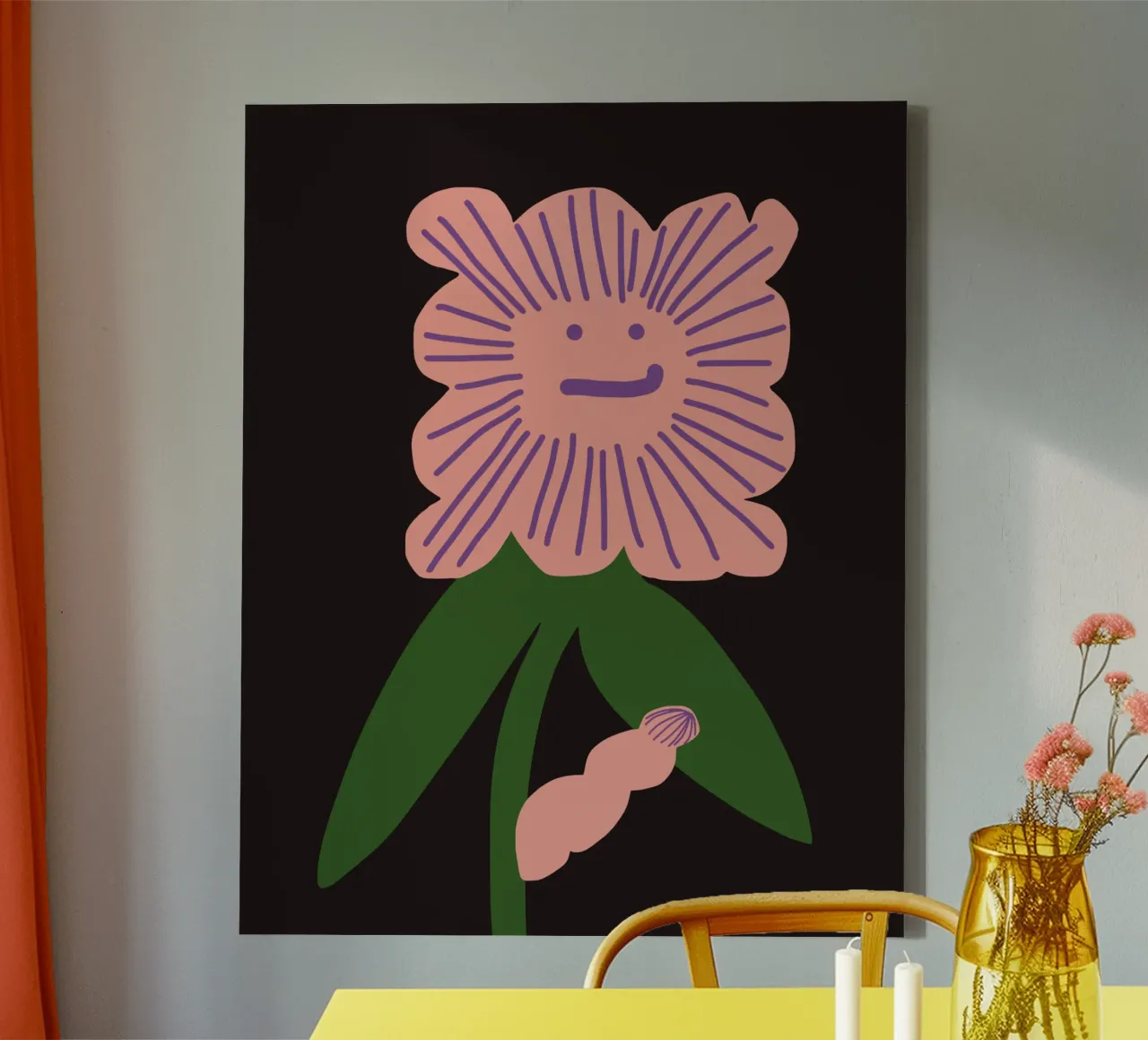 Difficile da gestire per chi è in fiore tela da Little Dean