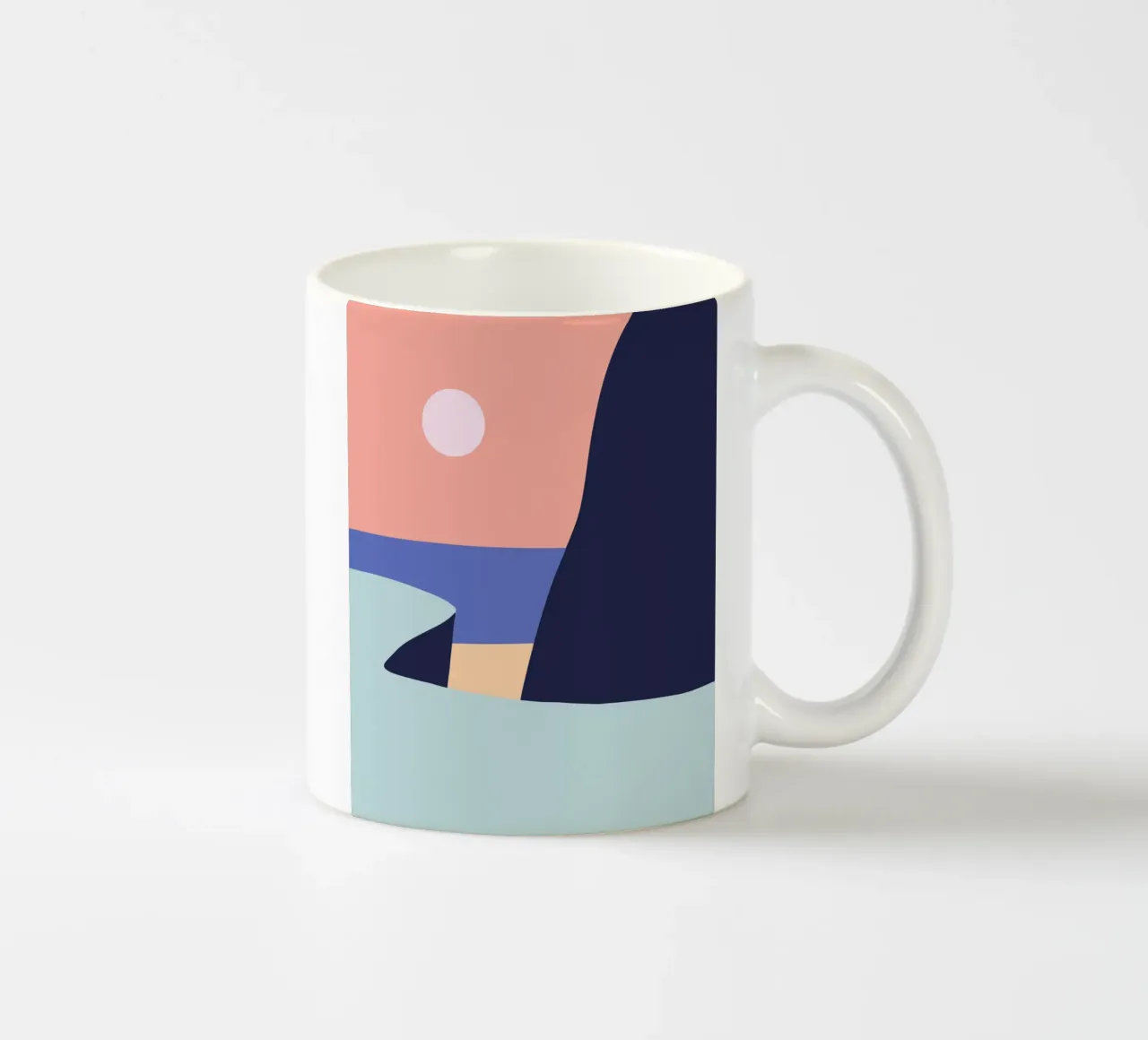 Terra e acqua 05 tazza in ceramica da Little Dean