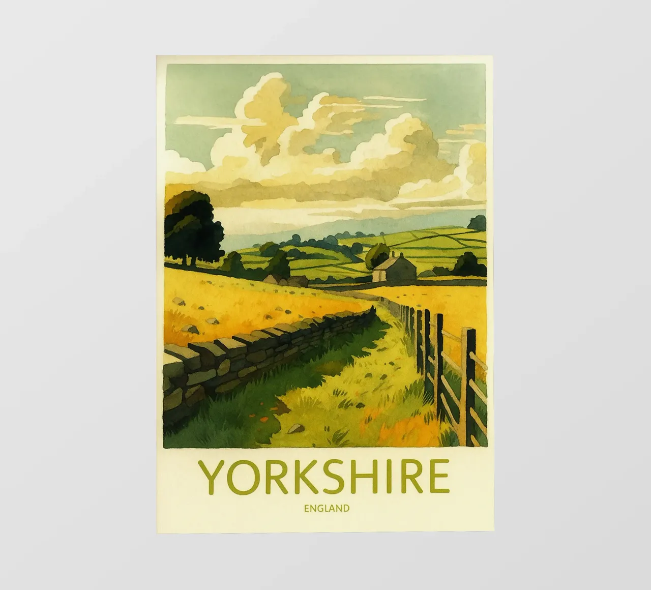 yorkshire inghilterra pittura acquerello pellicola backlit da lilly