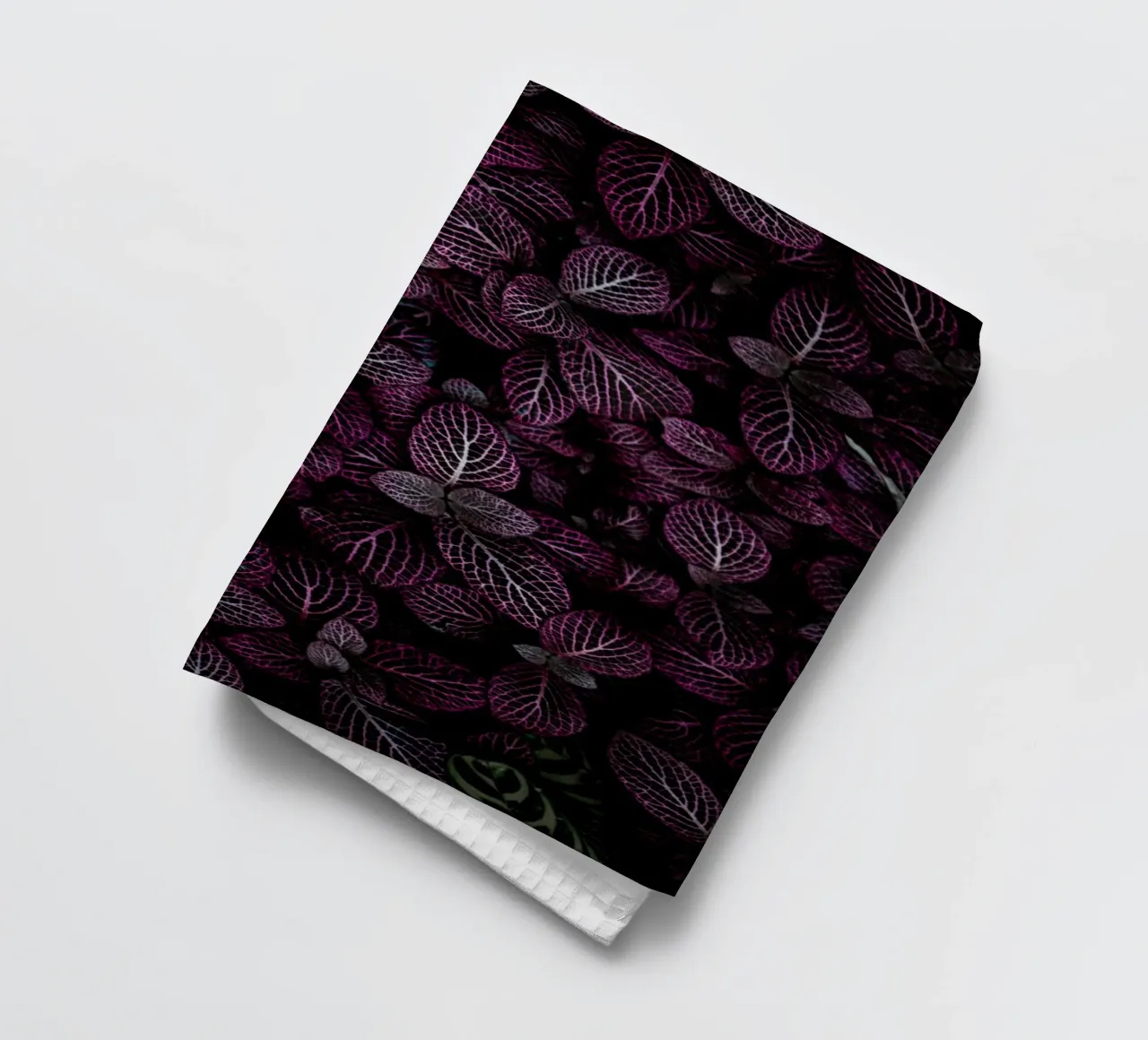 purple leaf in shadow canovaccio da cucina da Monel
