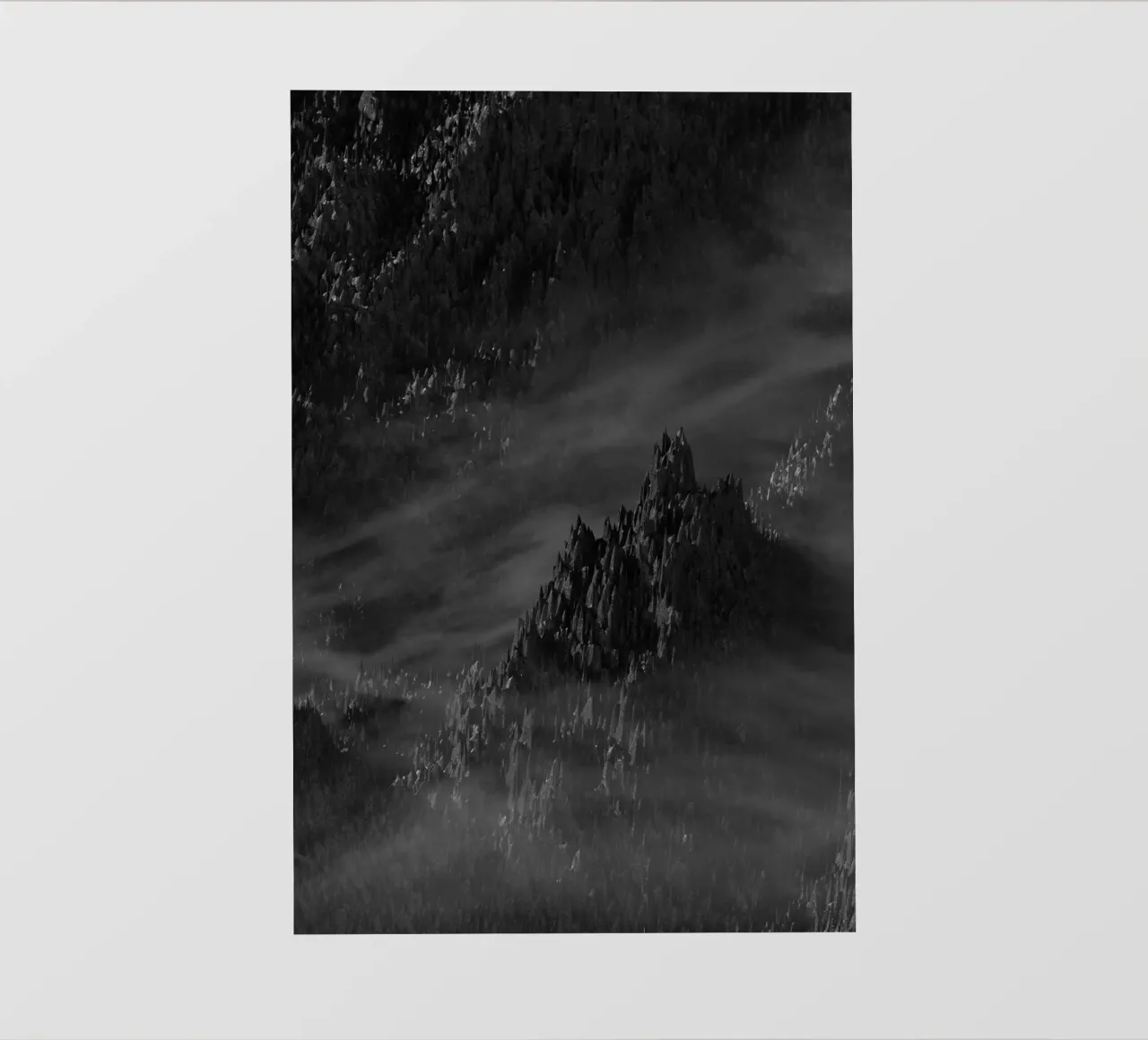carbon mountain pellicola backlit da Fost