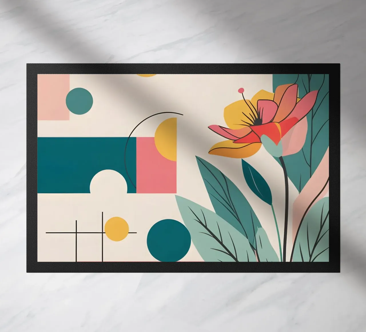 pop art e piante zerbino da Botanical Gallery