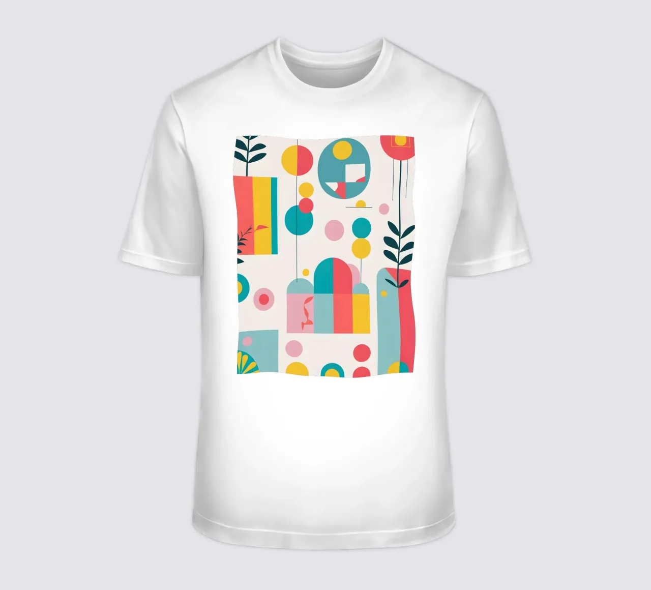 pop art e piante t-shirt da Botanical Gallery