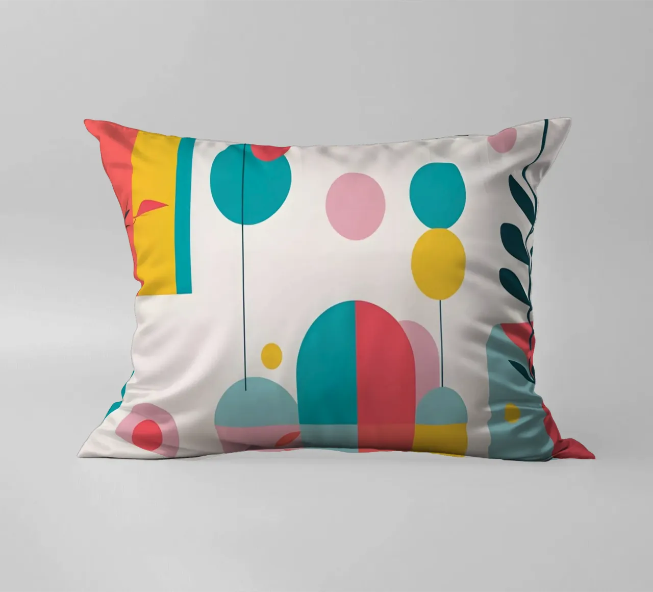 pop art e piante cuscino da Botanical Gallery