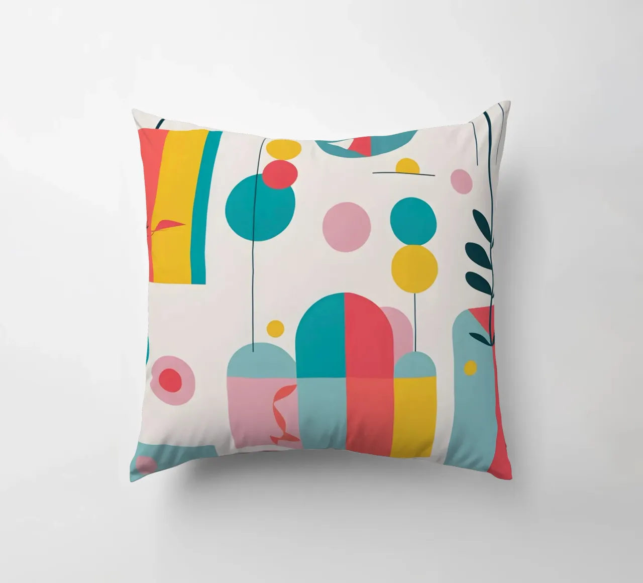 pop art e piante cuscino da Botanical Gallery