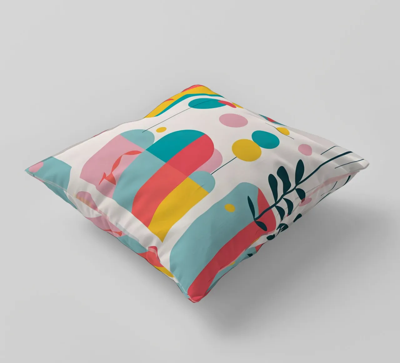 pop art e piante cuscino da Botanical Gallery
