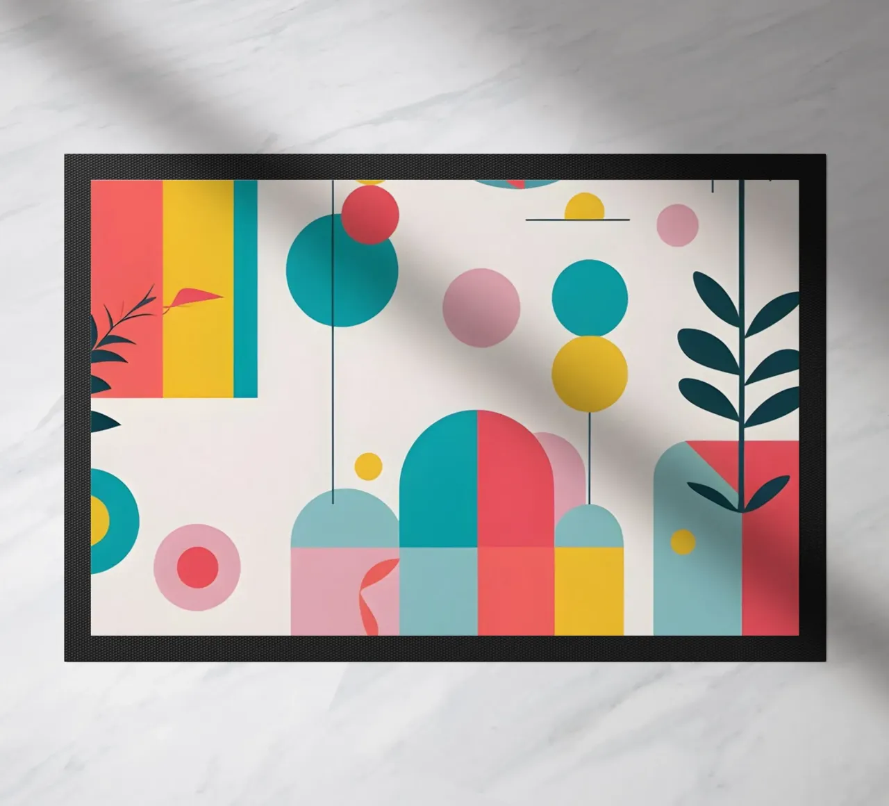 pop art e piante zerbino da Botanical Gallery
