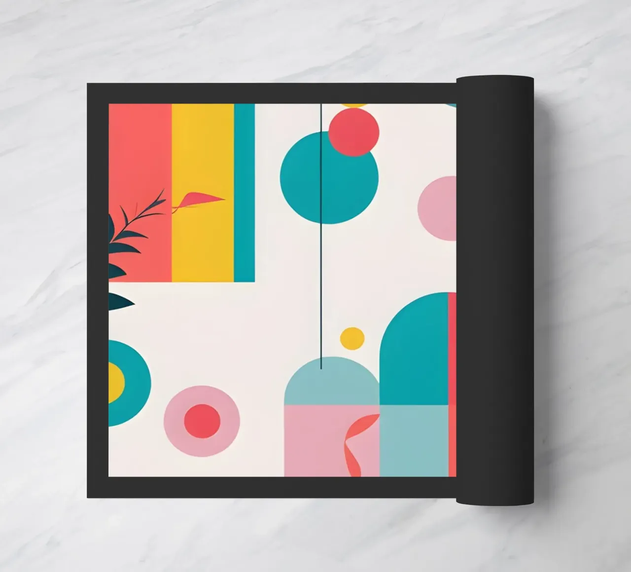 pop art e piante zerbino da Botanical Gallery