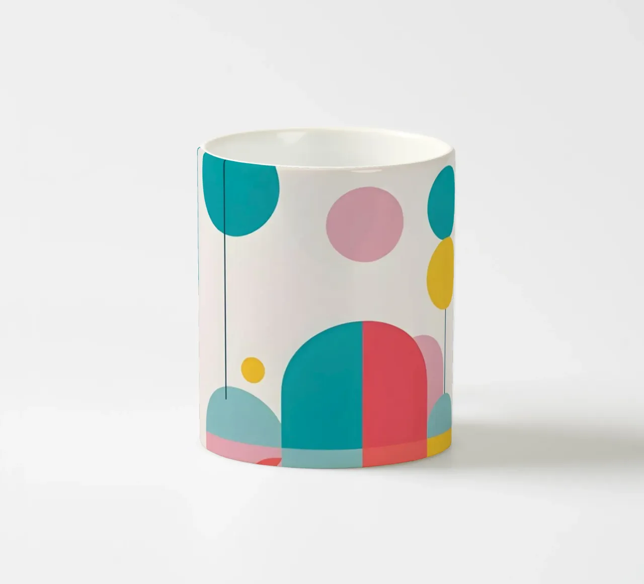 pop art e piante tazza in ceramica da Botanical Gallery