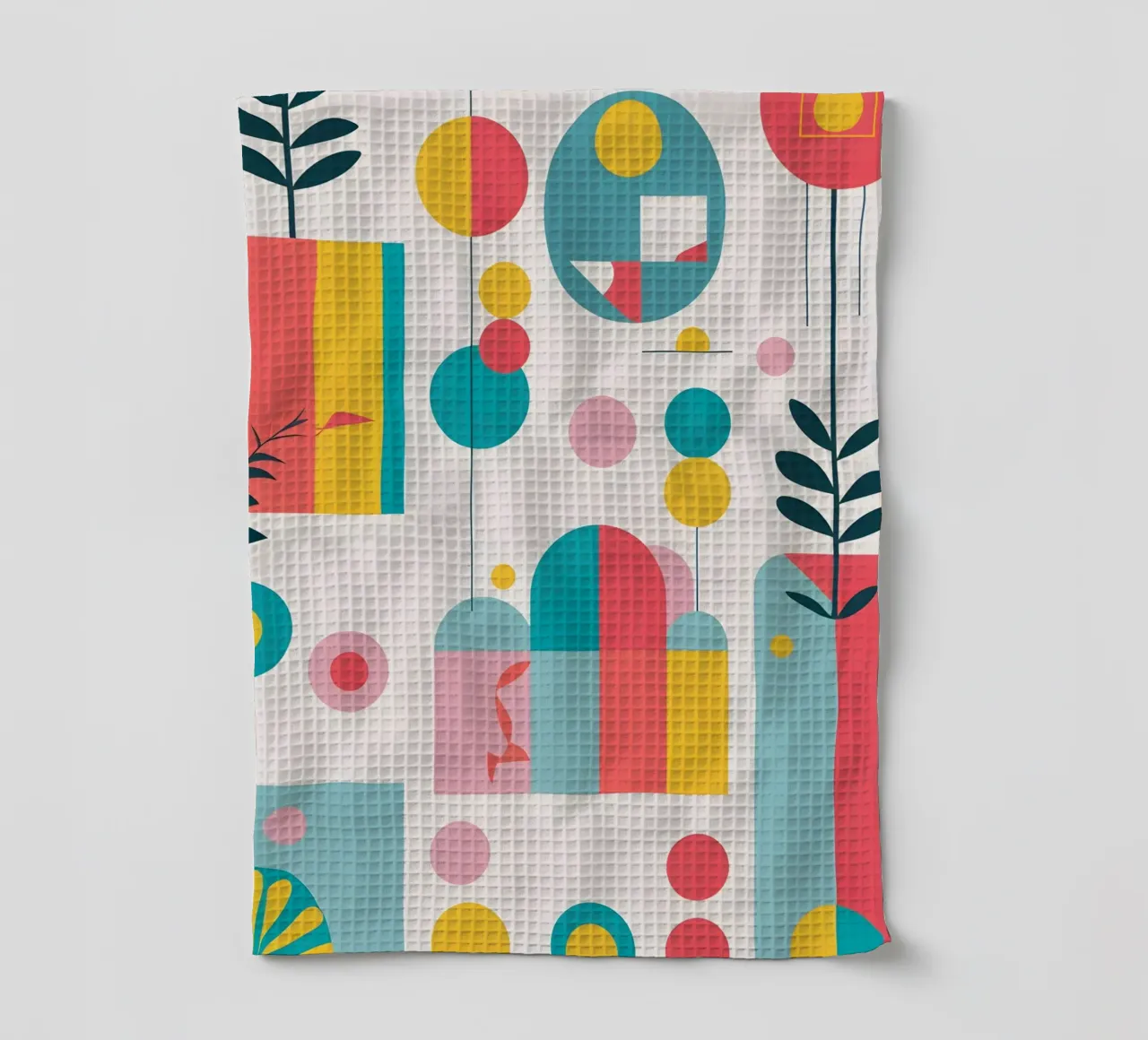pop art e piante canovaccio da cucina da Botanical Gallery