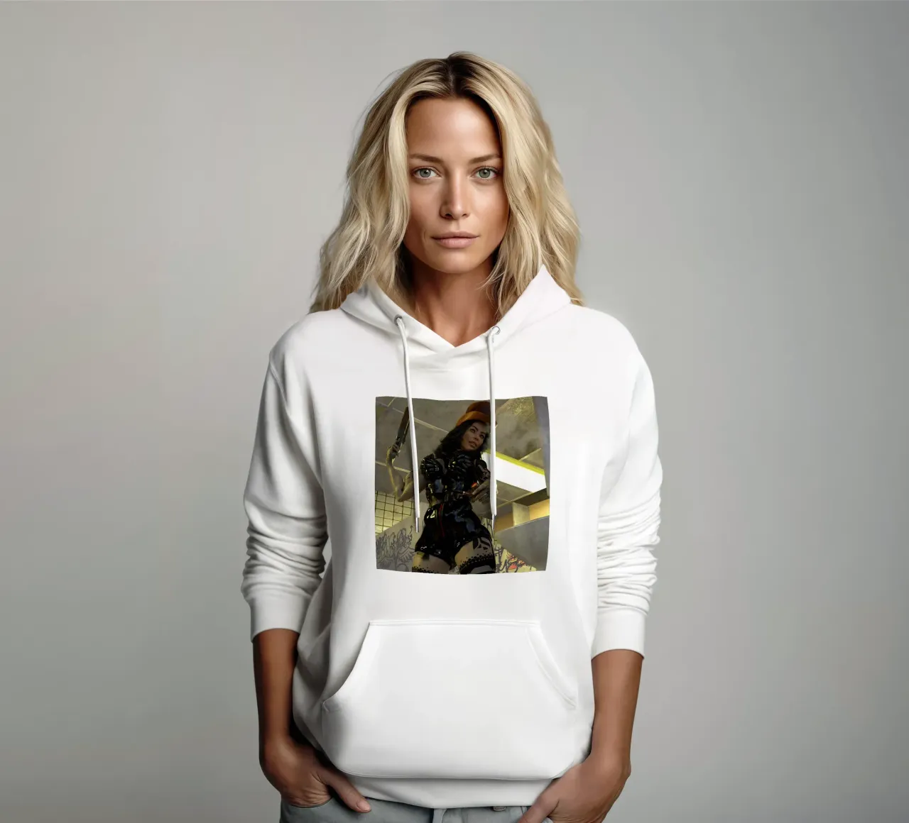 Gal Capone Bastone felpa con cappuccio da the-witcher