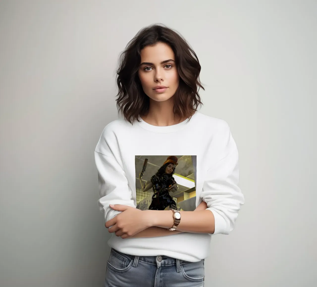 Gal Capone Bastone felpa da the-witcher