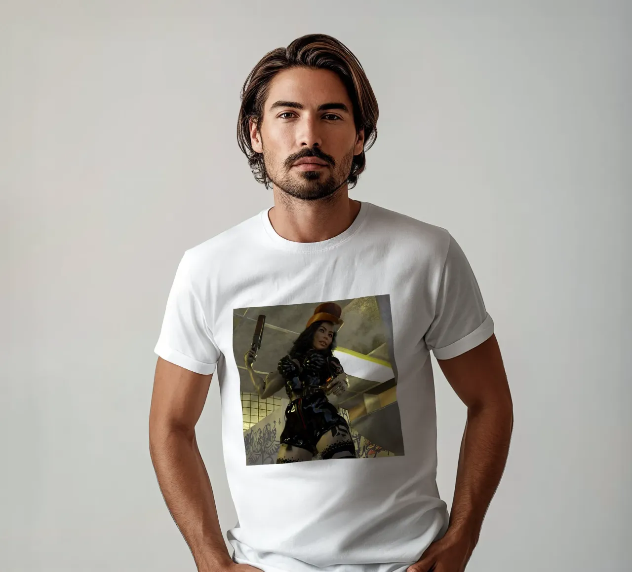 Gal Capone Bastone t-shirt da the-witcher