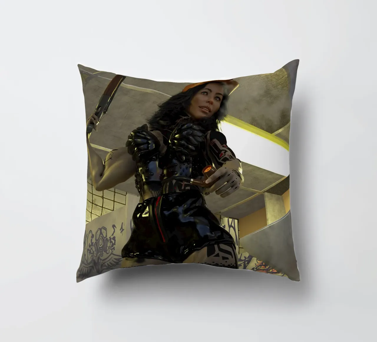 Gal Capone Bastone cuscino da the-witcher