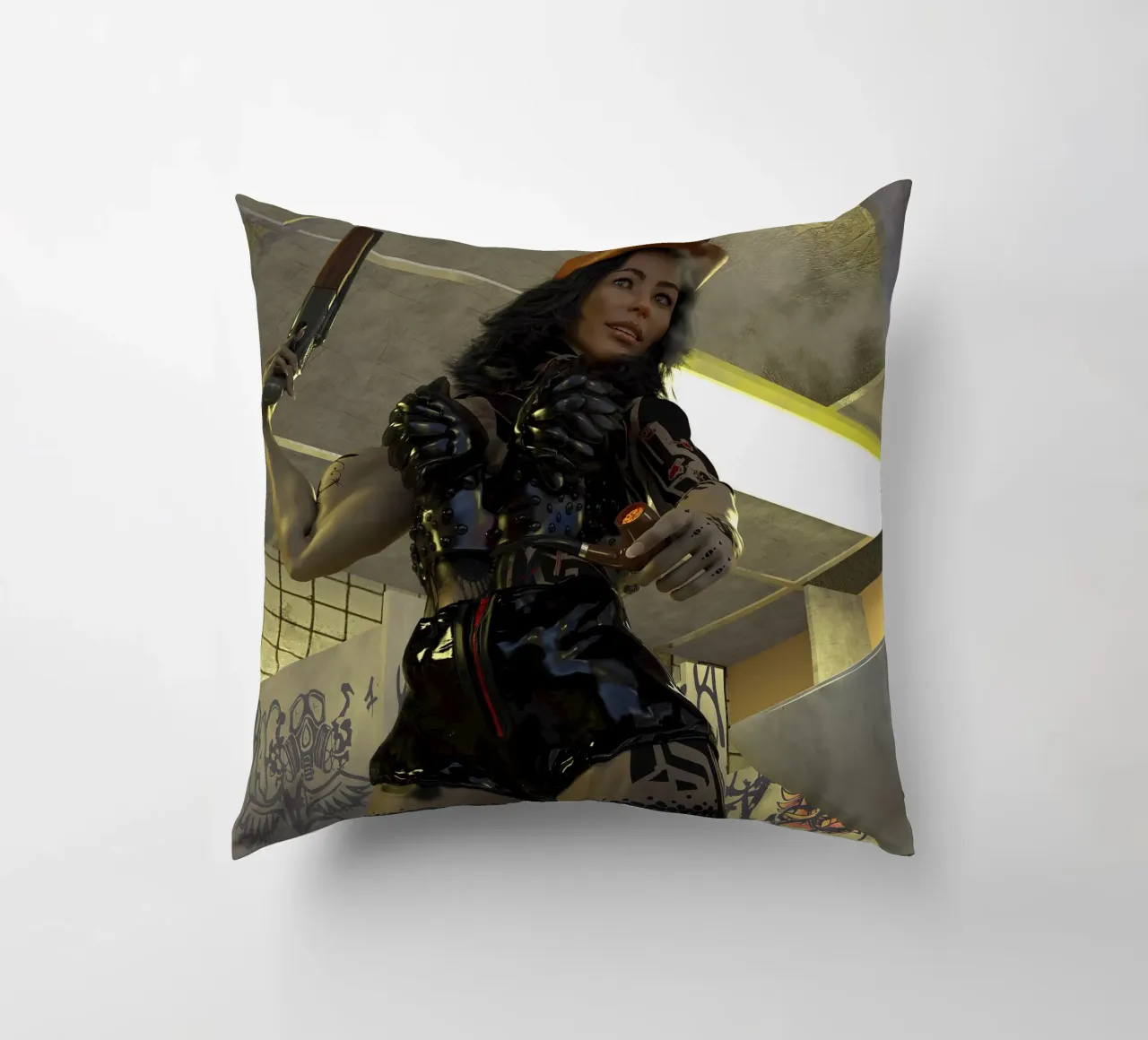 Gal Capone Bastone cuscino da the-witcher