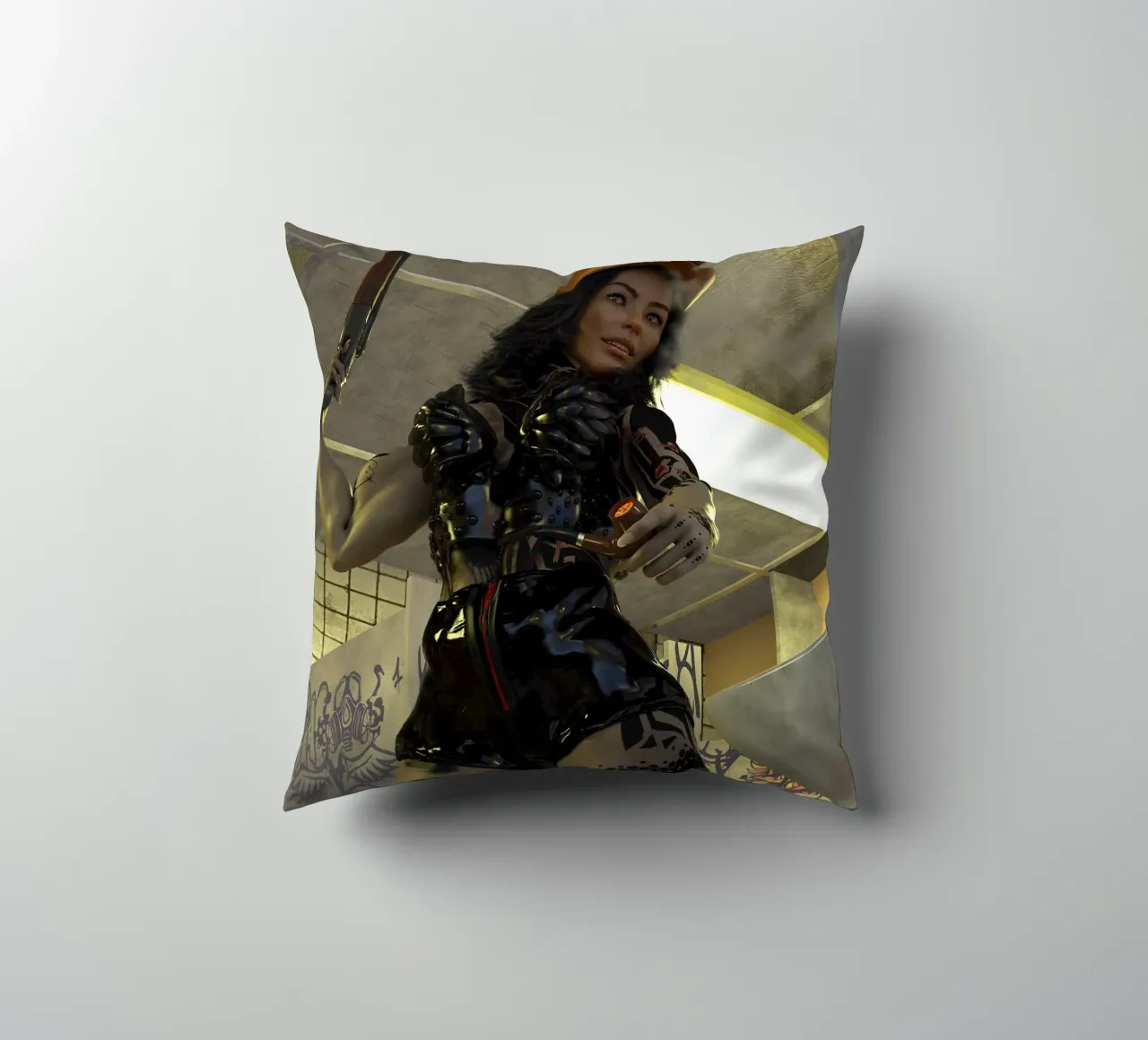 Gal Capone Bastone cuscino da the-witcher