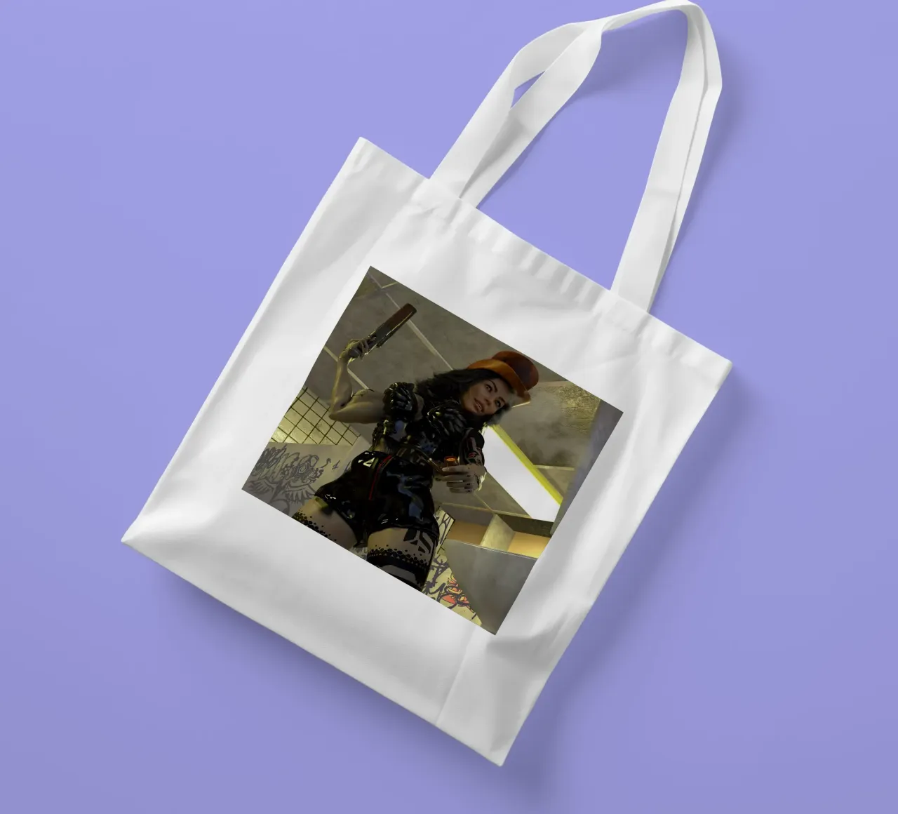 Gal Capone Bastone borsa in juta da the-witcher