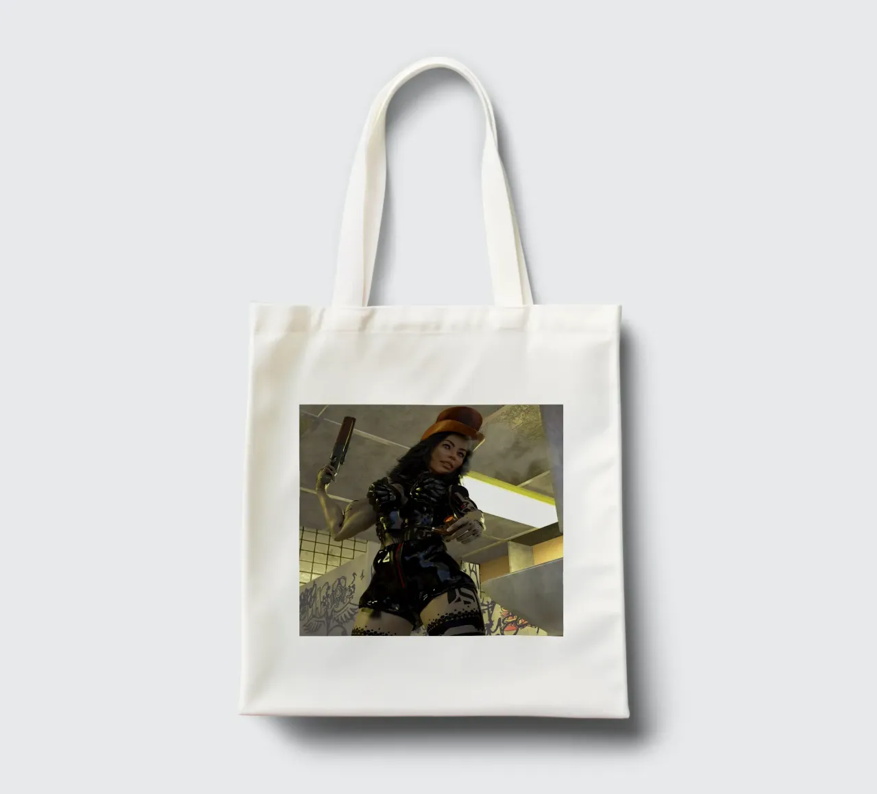 Gal Capone Bastone borsa in juta da the-witcher