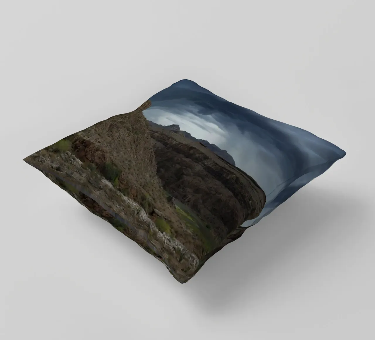 tornado in montagna cuscino da Earthly Visions