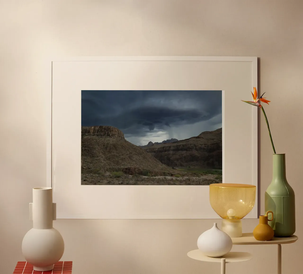 tornado in montagna carta hahnemühle da Earthly Visions