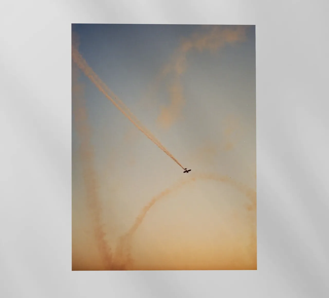 plane print on sky pellicola backlit da rooka