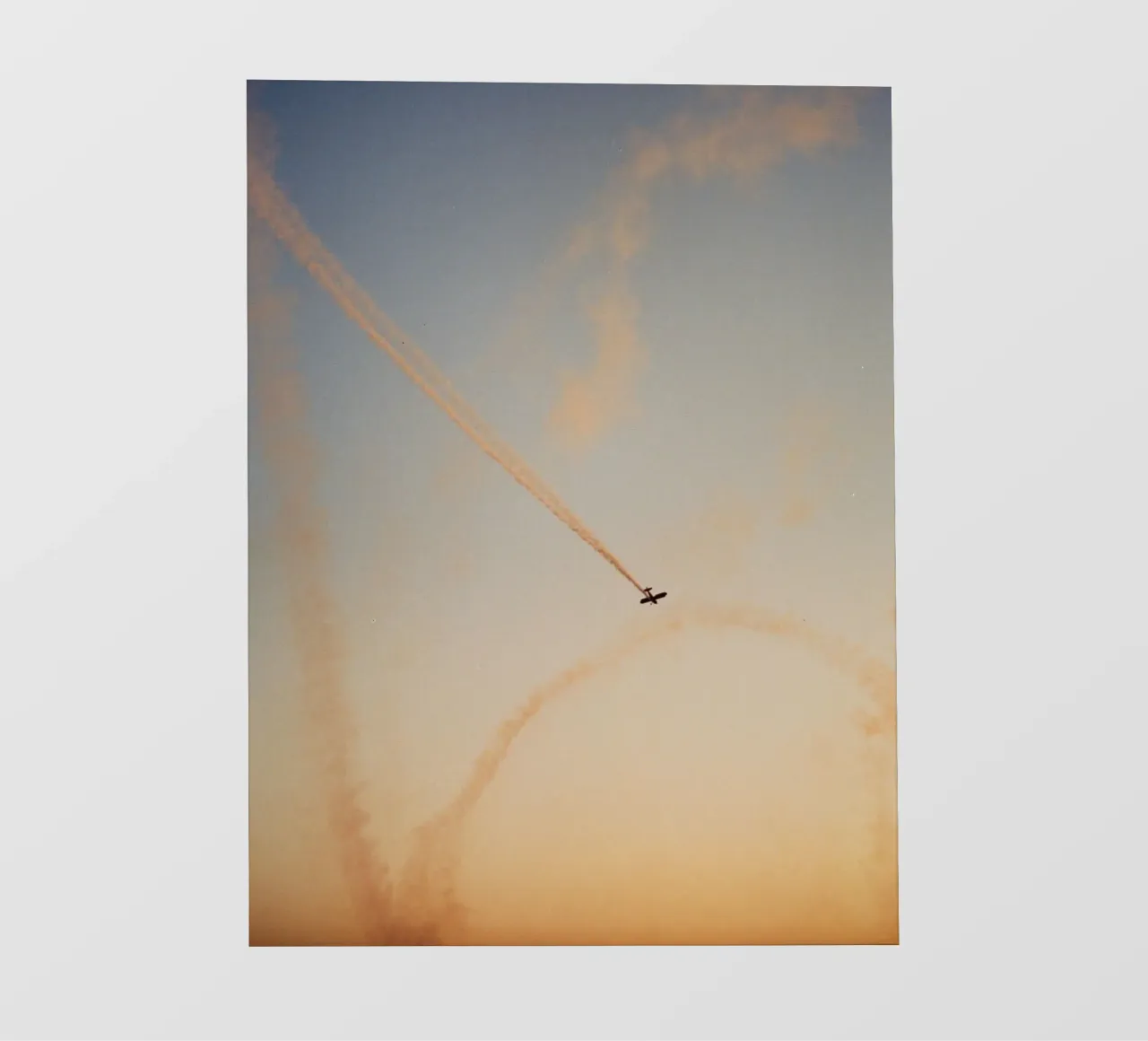 plane print on sky pellicola backlit da rooka