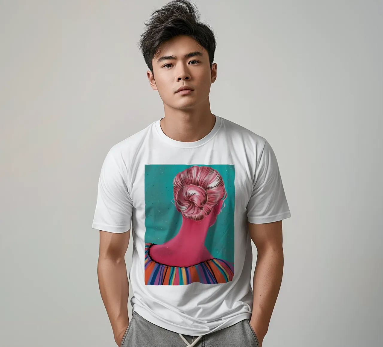 Roseate Updo Reverie t-shirt da Katarsis Mann