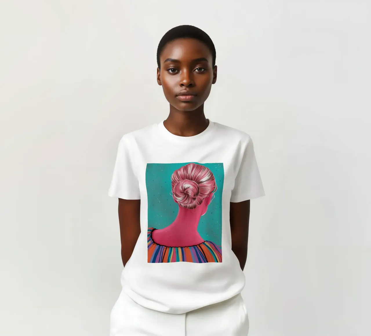 Roseate Updo Reverie t-shirt da Katarsis Mann