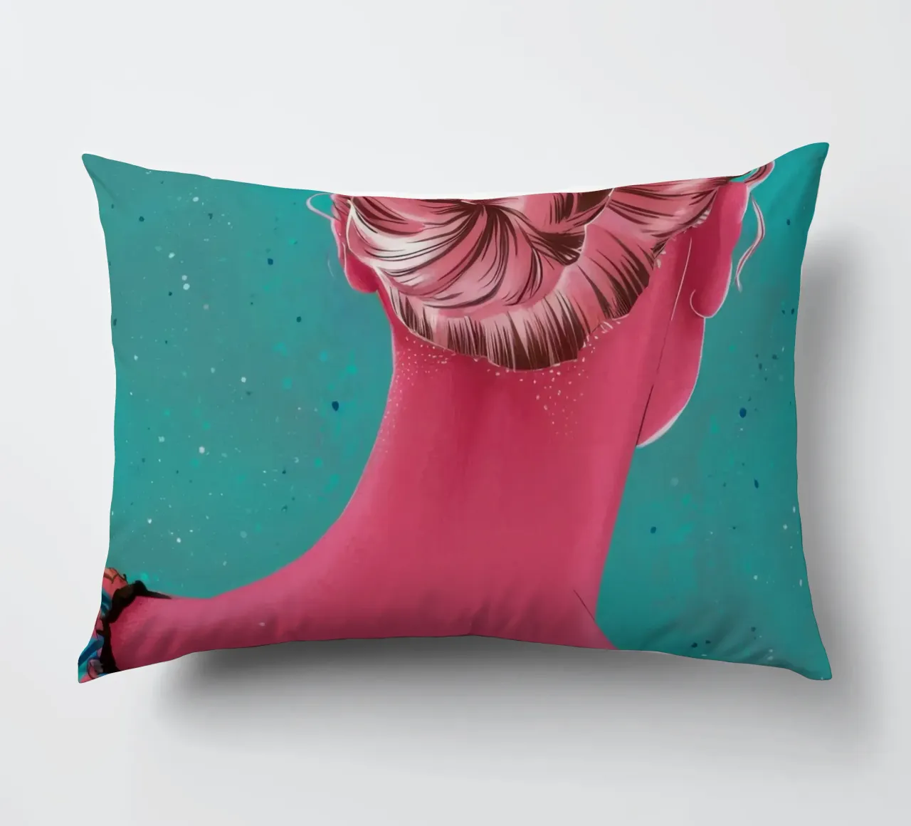 Roseate Updo Reverie cuscino da Katarsis Mann