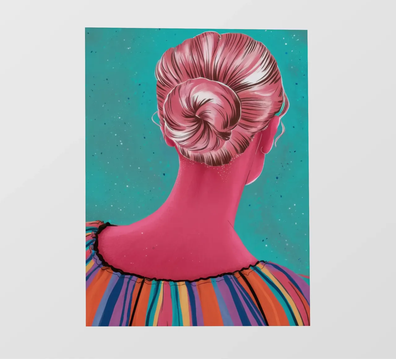 Roseate Updo Reverie telo in pvc da Katarsis Mann