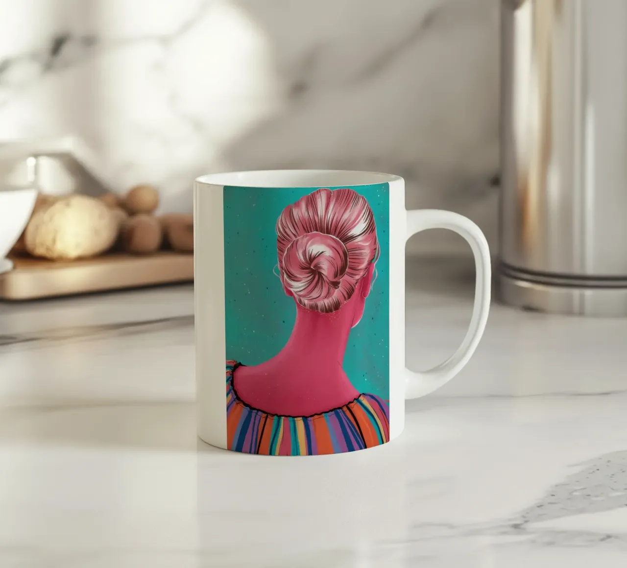 Roseate Updo Reverie tazza in ceramica da Katarsis Mann