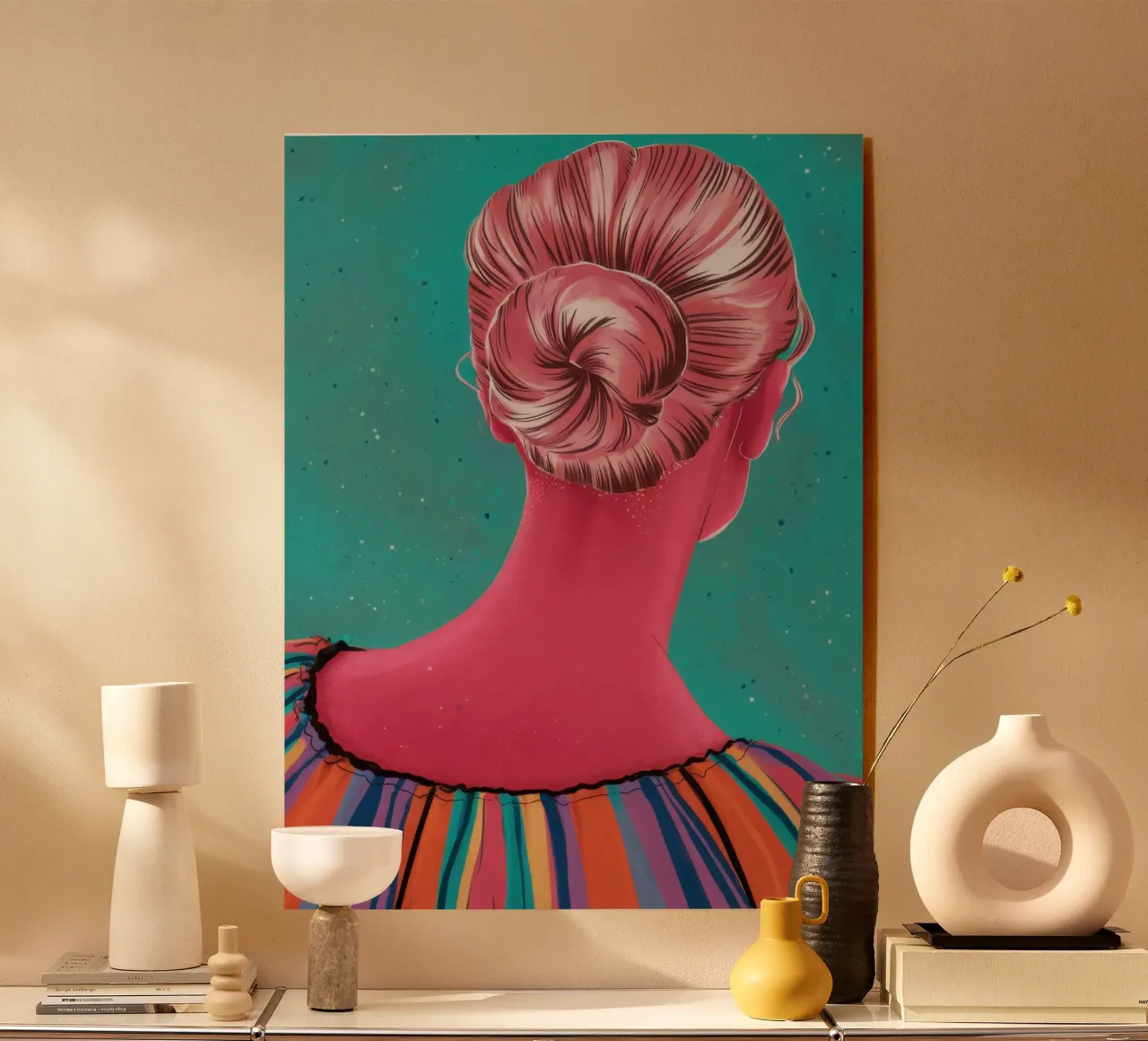 Roseate Updo Reverie plexiglass da Katarsis Mann