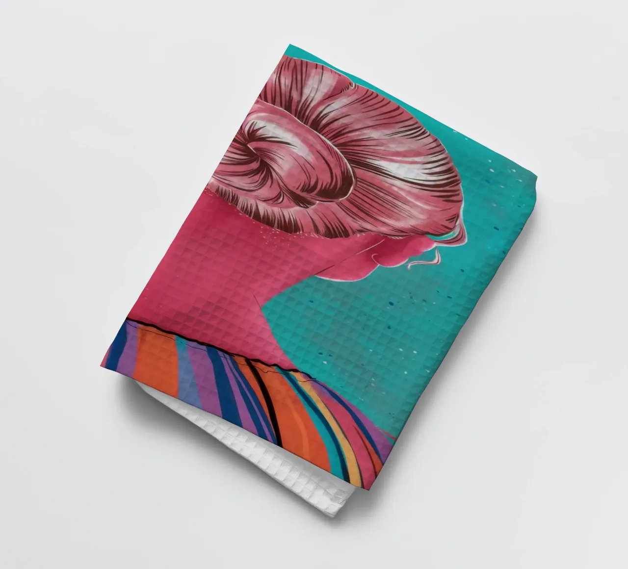 Roseate Updo Reverie canovaccio da cucina da Katarsis Mann