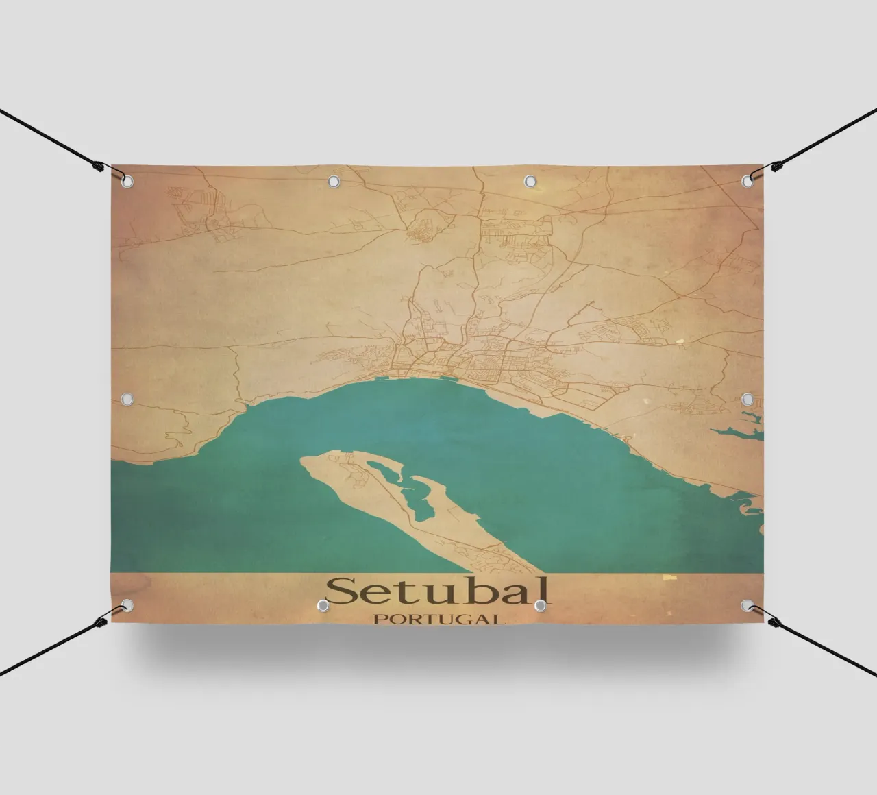 Setubal PORTUGAL telo in pvc da WorldPrint