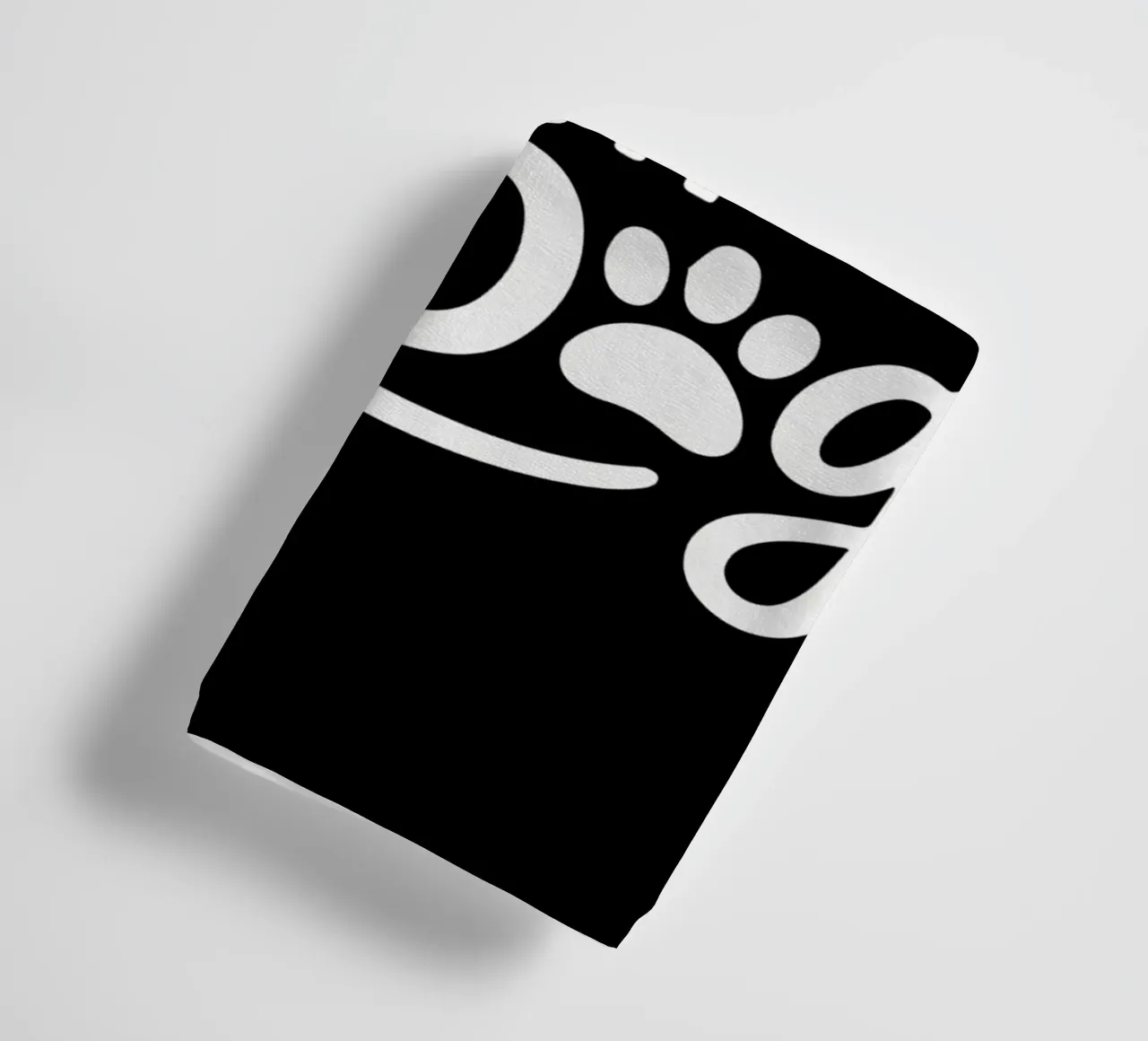 Sono più felice con il mio cane asciugamano da bagno da Benjamin Pelletier