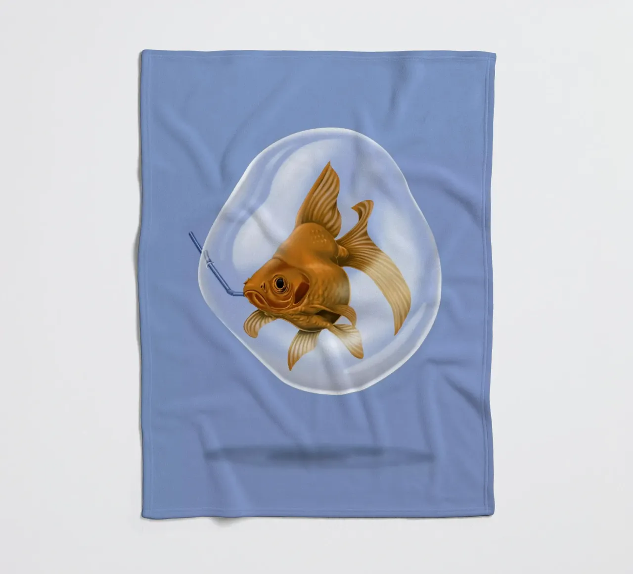 A breath of fresh air (Coloured) coperta in pile da Rob Art | Illustration