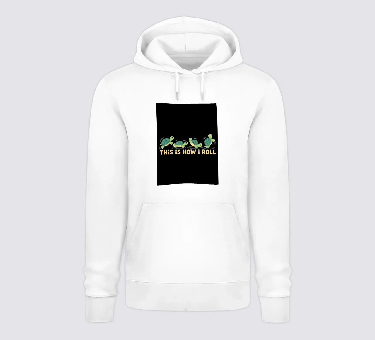 Slow and Steady This Is How I Roll Tortugas divertidas sudadera con capucha de Benjamin Pelletier