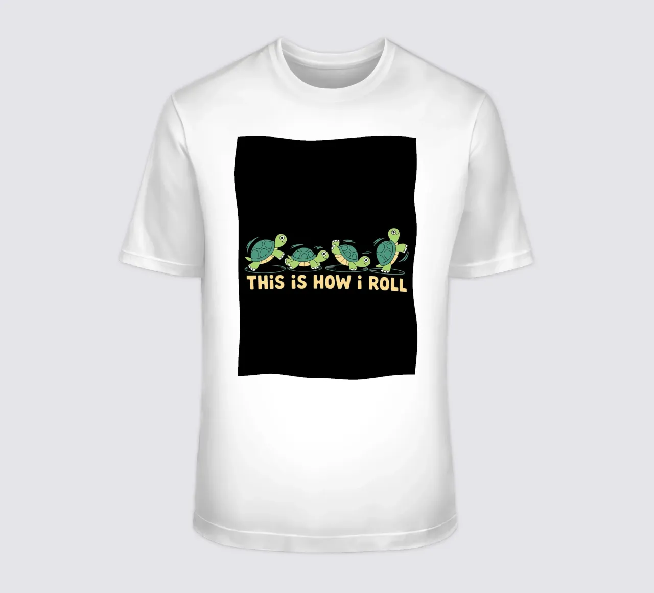 Slow and Steady This Is How I Roll Tortugas divertidas camiseta de Benjamin Pelletier
