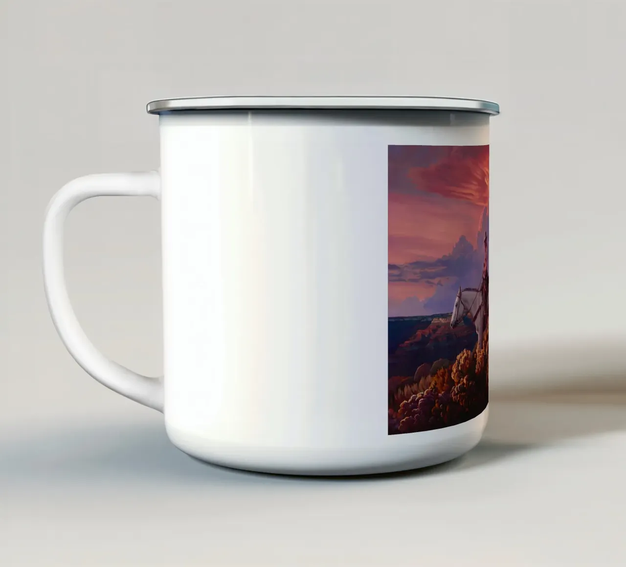 Mark Maggiori Purple Haze tazza in smalto da marycome