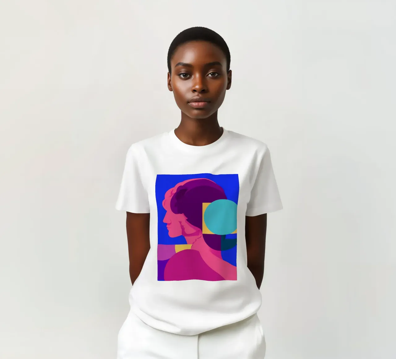 Profilo di fusione cromatica t-shirt da Katarsis Mann