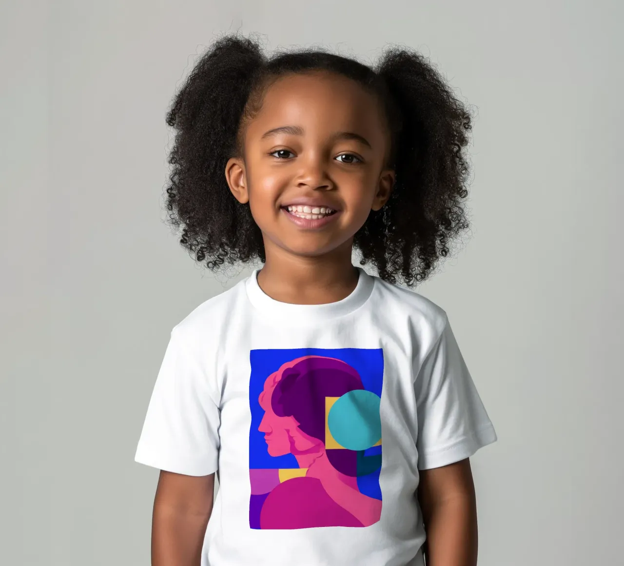 Profilo di fusione cromatica t-shirt bambini da Katarsis Mann