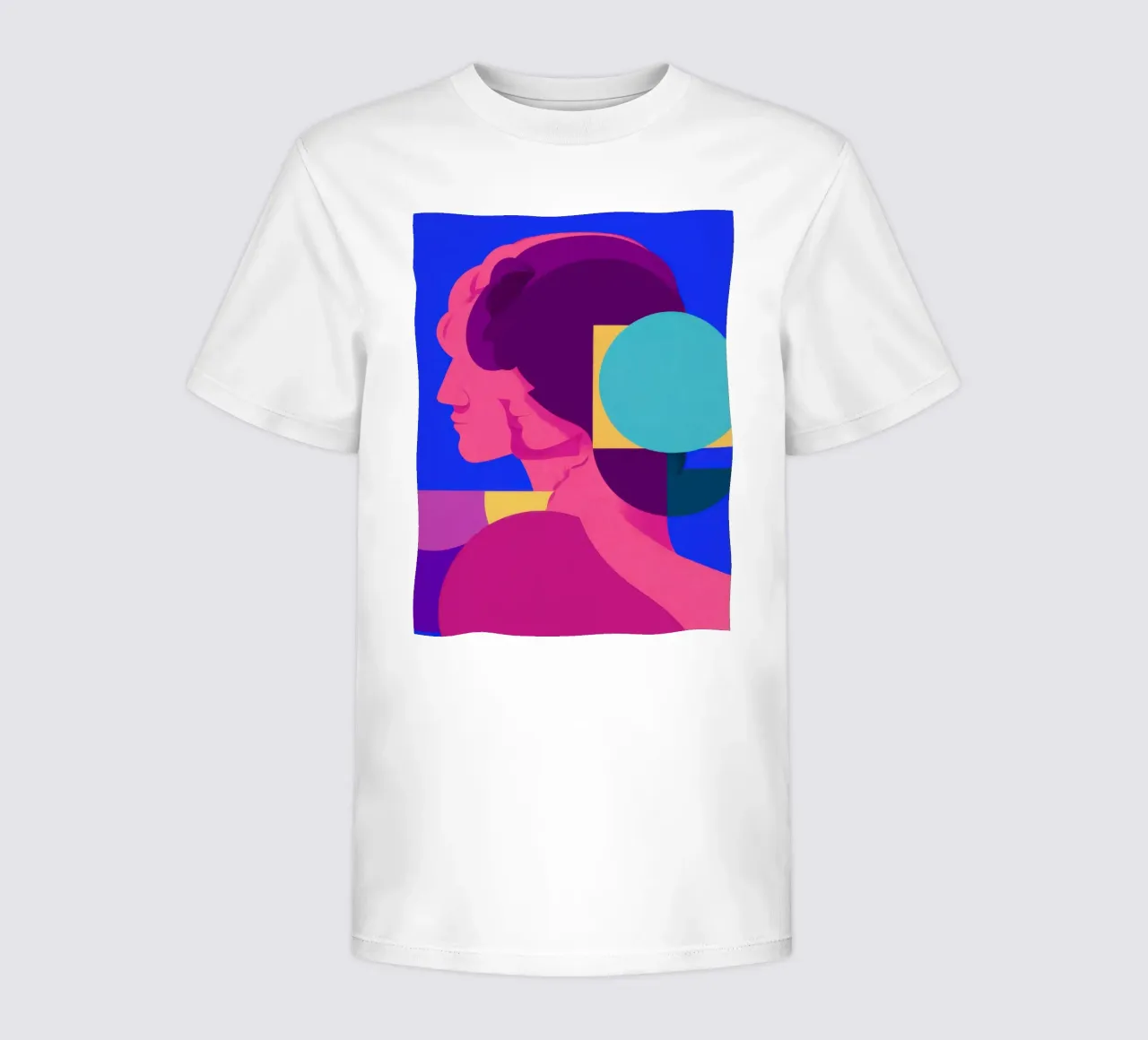Profilo di fusione cromatica t-shirt bambini da Katarsis Mann