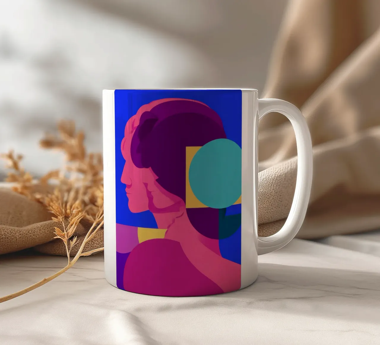 Profilo di fusione cromatica tazza in ceramica da Katarsis Mann