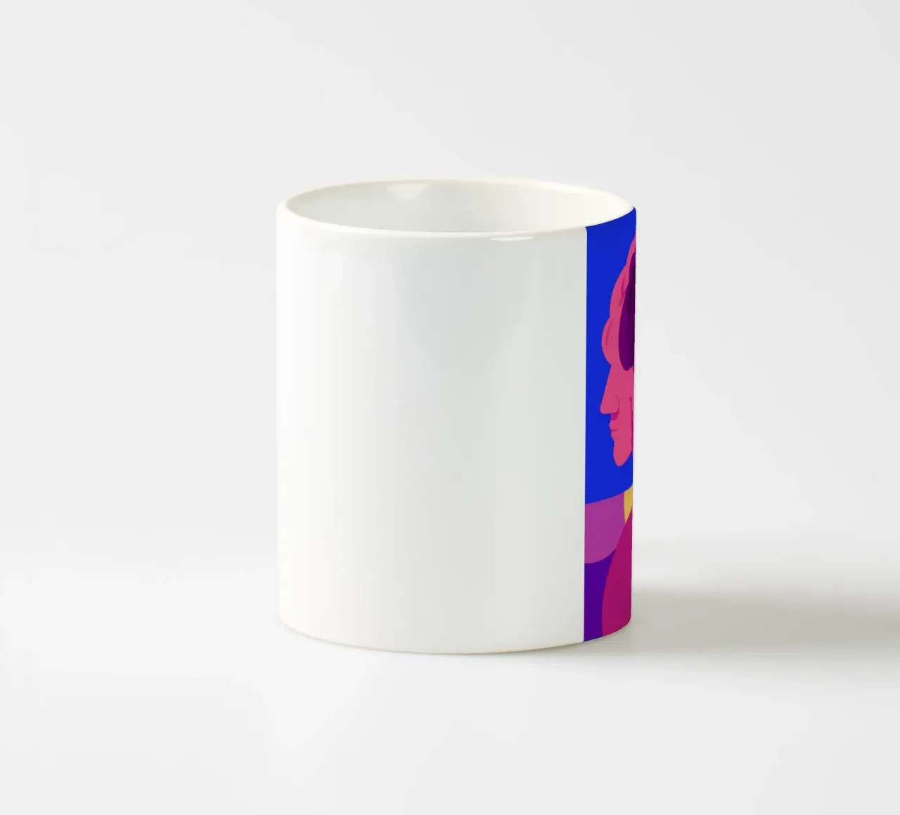Profilo di fusione cromatica tazza in ceramica da Katarsis Mann