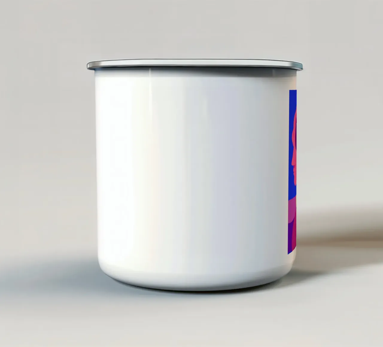 Profilo di fusione cromatica tazza in smalto da Katarsis Mann