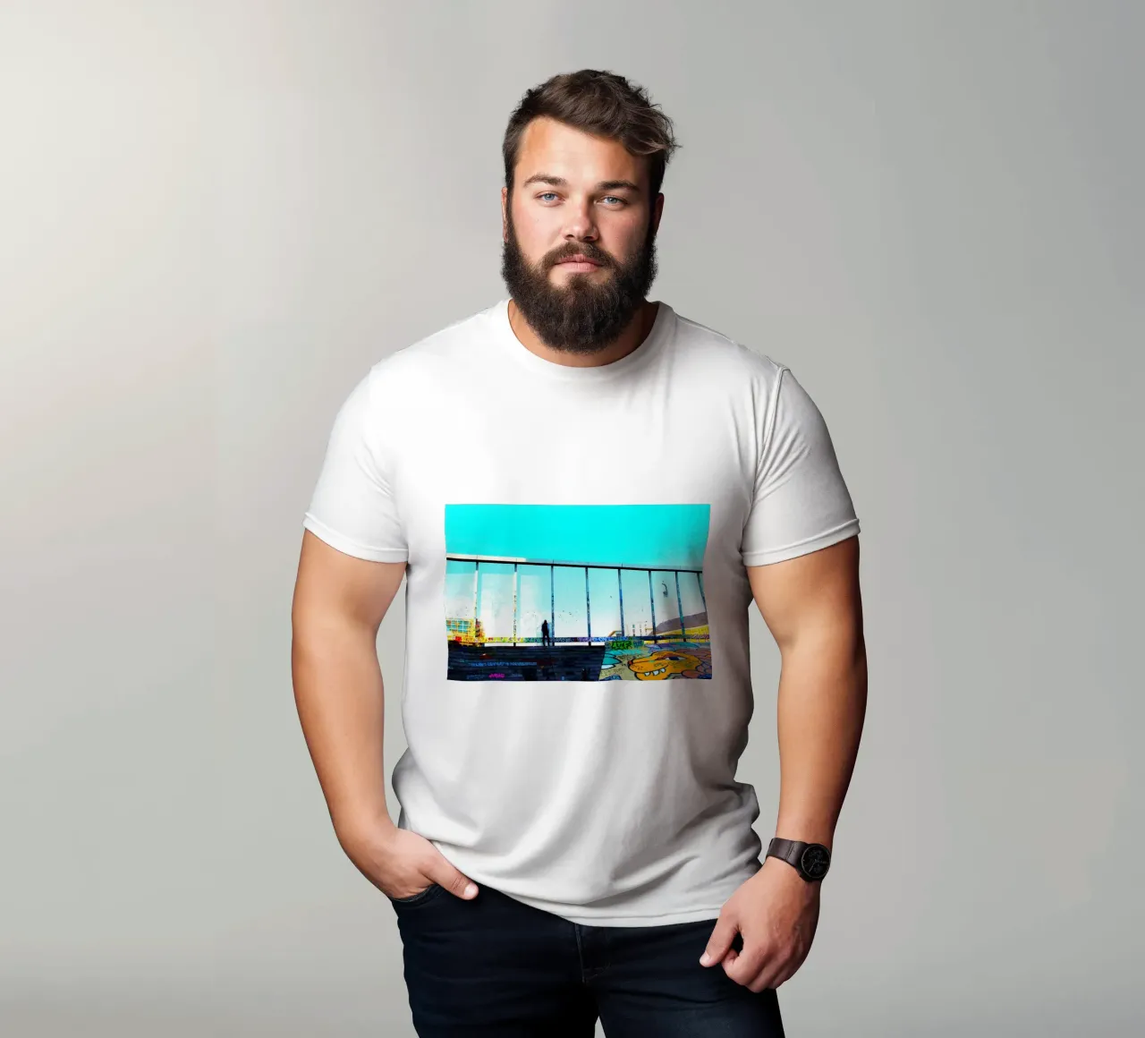BruxellesSkate1 t-shirt da DragonFly