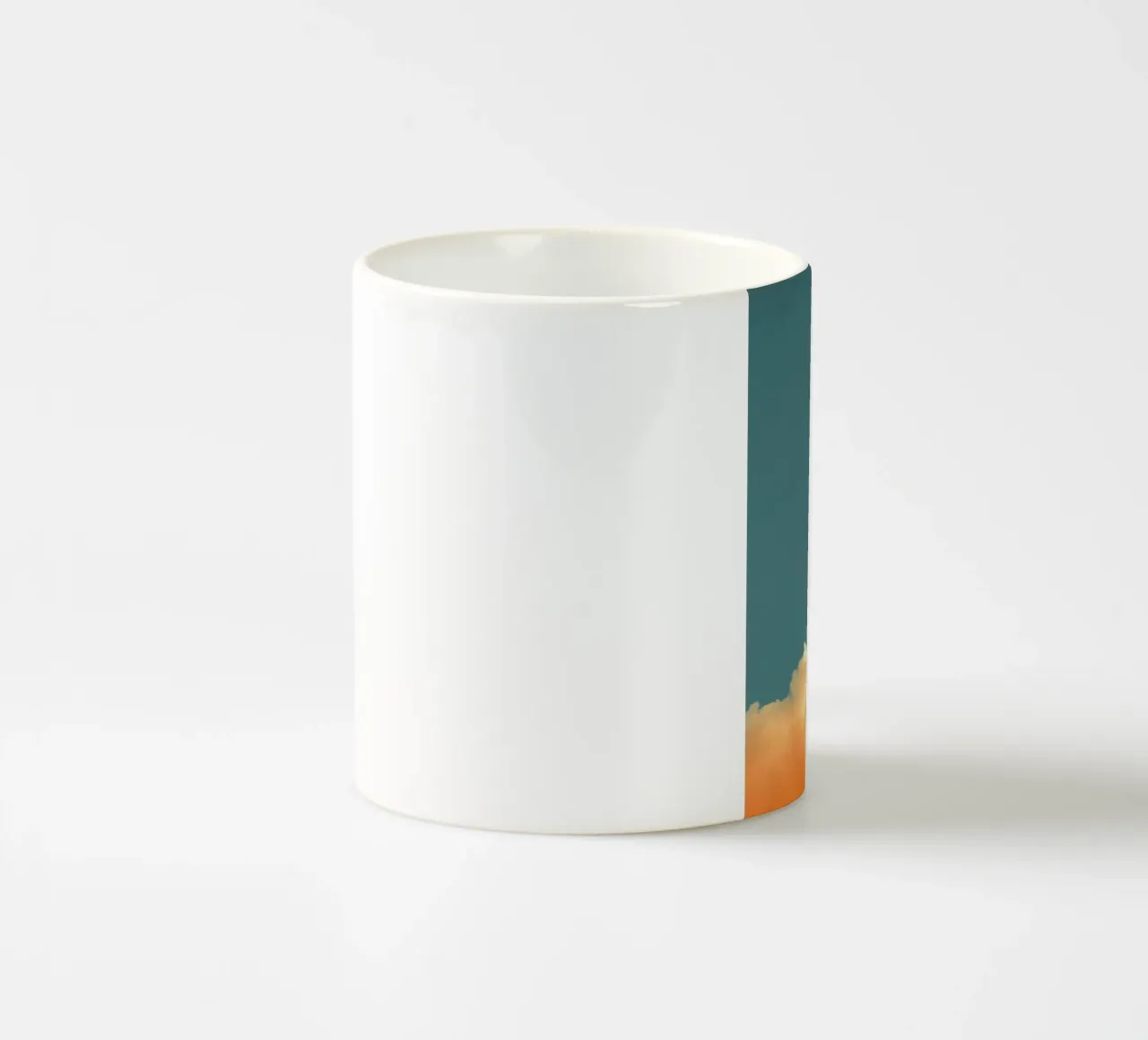 plane ink in sunset tazza in ceramica da feny